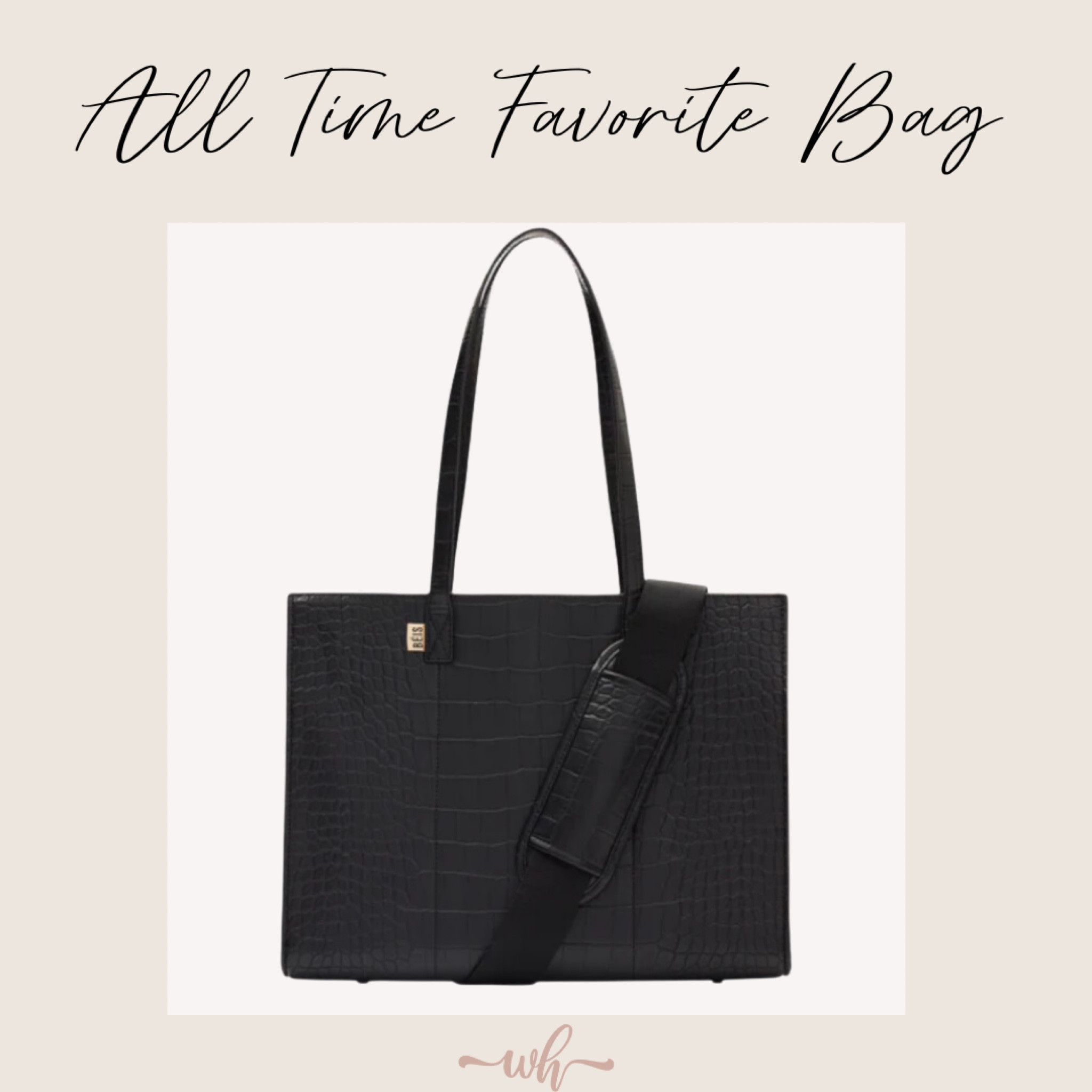 The best tote bag you’ll ever get. You can fit anything inside even your 16” laptopp

#LTKsalealert #LTKitbag #LTKGiftGuide