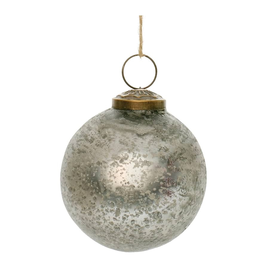 Melrose Ball Ornament, Christmas, 3”D, Glass | Amazon (US)