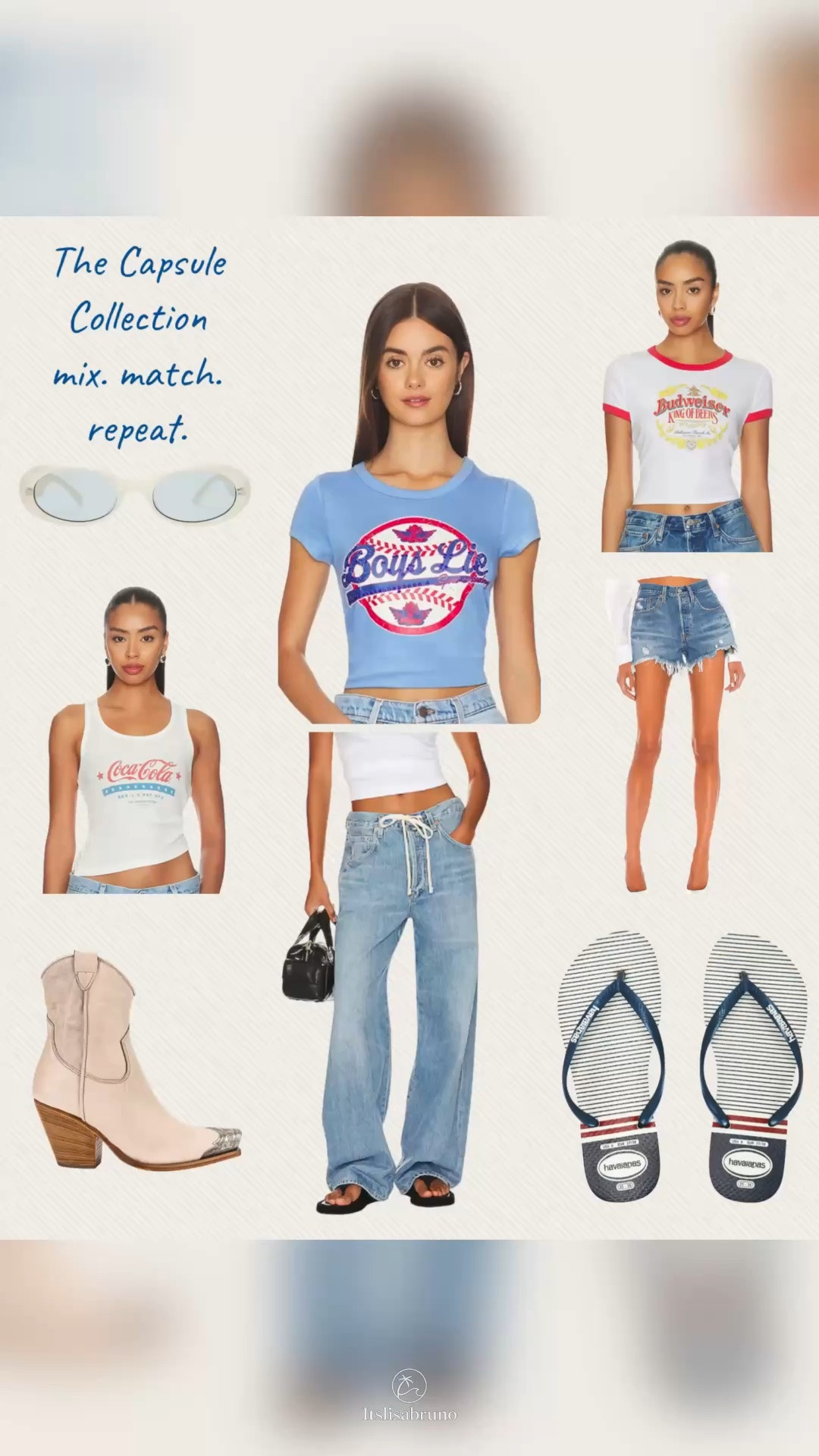 Easy summer style starts with the essentials. ☀️

Sharing some of my favorite REVOLVE finds—from relaxed denim and everyday shorts to the perfect baby tees, classic Havaianas flip-flops, and timeless sunglasses. These versatile pieces are made for mixing, matching, and wearing on repeat all season.

Everything is linked below. 🤍

#Ad #LTK #LTKStyle #LTKSummer #LTKFinds #Revolve #SummerStyle #SummerOutfit #BabyTee #DenimStyle #JeanShorts #Havaianas #SunglassesStyle #CasualChic #CapsuleWardrobe #VacationStyle

#LTKootd #LTKSeasonal #LTKU