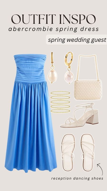 Abercrombie spring wedding guest outfit inspo! So cute for a date night too!

#LTKstyletip #LTKwedding #LTKSeasonal