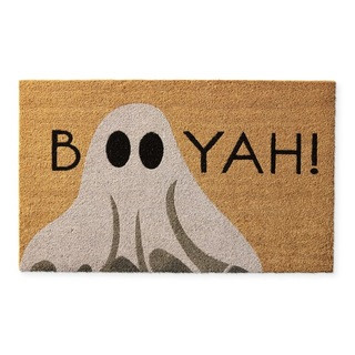 Williams Sonoma BOO Yah! Doormat | Williams-Sonoma