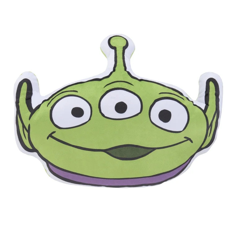 Disney Toy Story Alien Character Shaped Pillow, Green, Toddler Pillow - Walmart.com | Walmart (US)