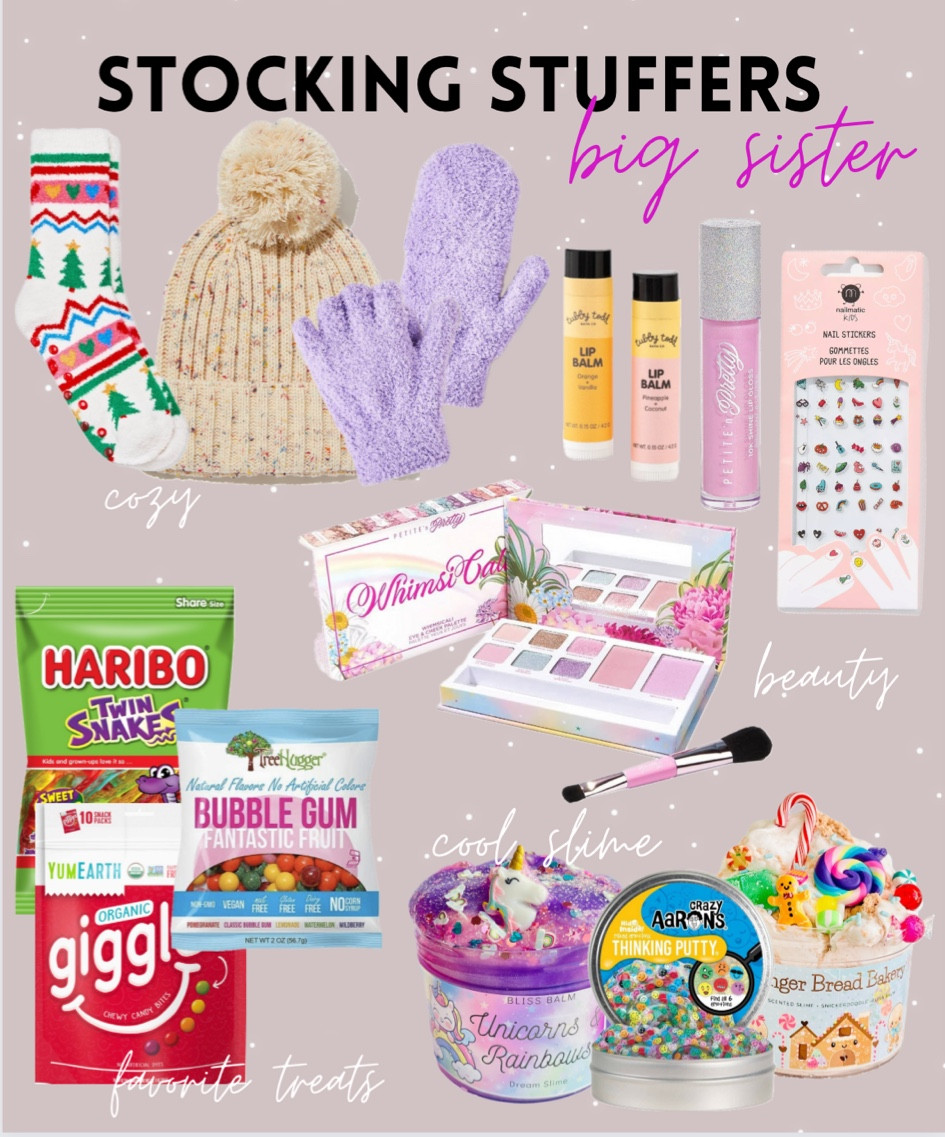 Stocking stuffer ideas, based on 7/8 yr old girl! 
Kid gift ideas, girl gifts, stocking, gift ideaas

#LTKkids #LTKHoliday #LTKGiftGuide