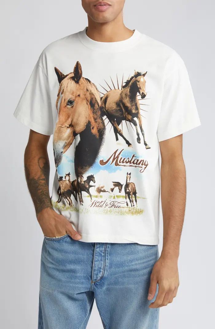 Wild & Free Cotton Graphic T-Shirt | Nordstrom