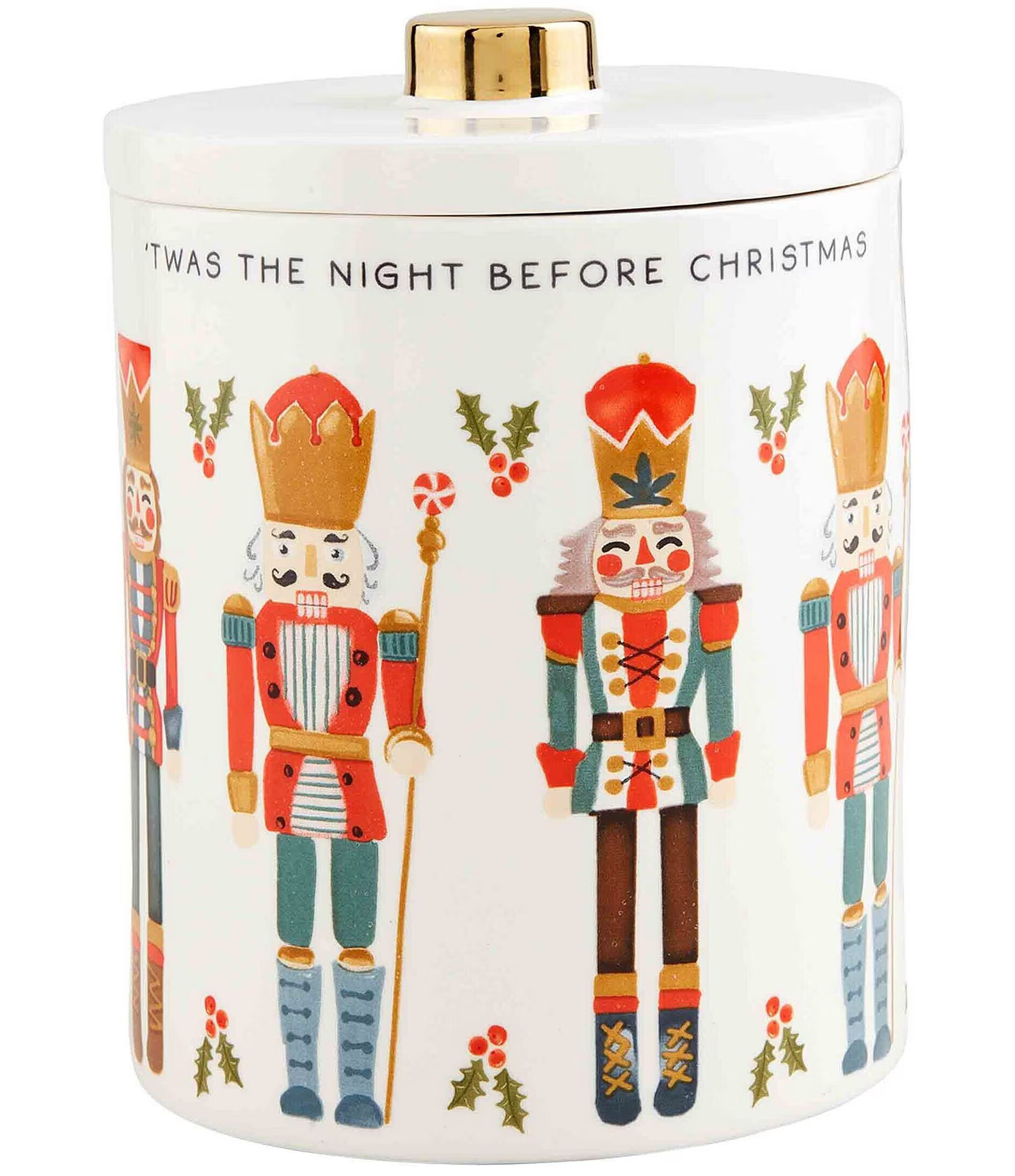 Winter Wonderland Nutcracker Cookie Jar | Dillard's