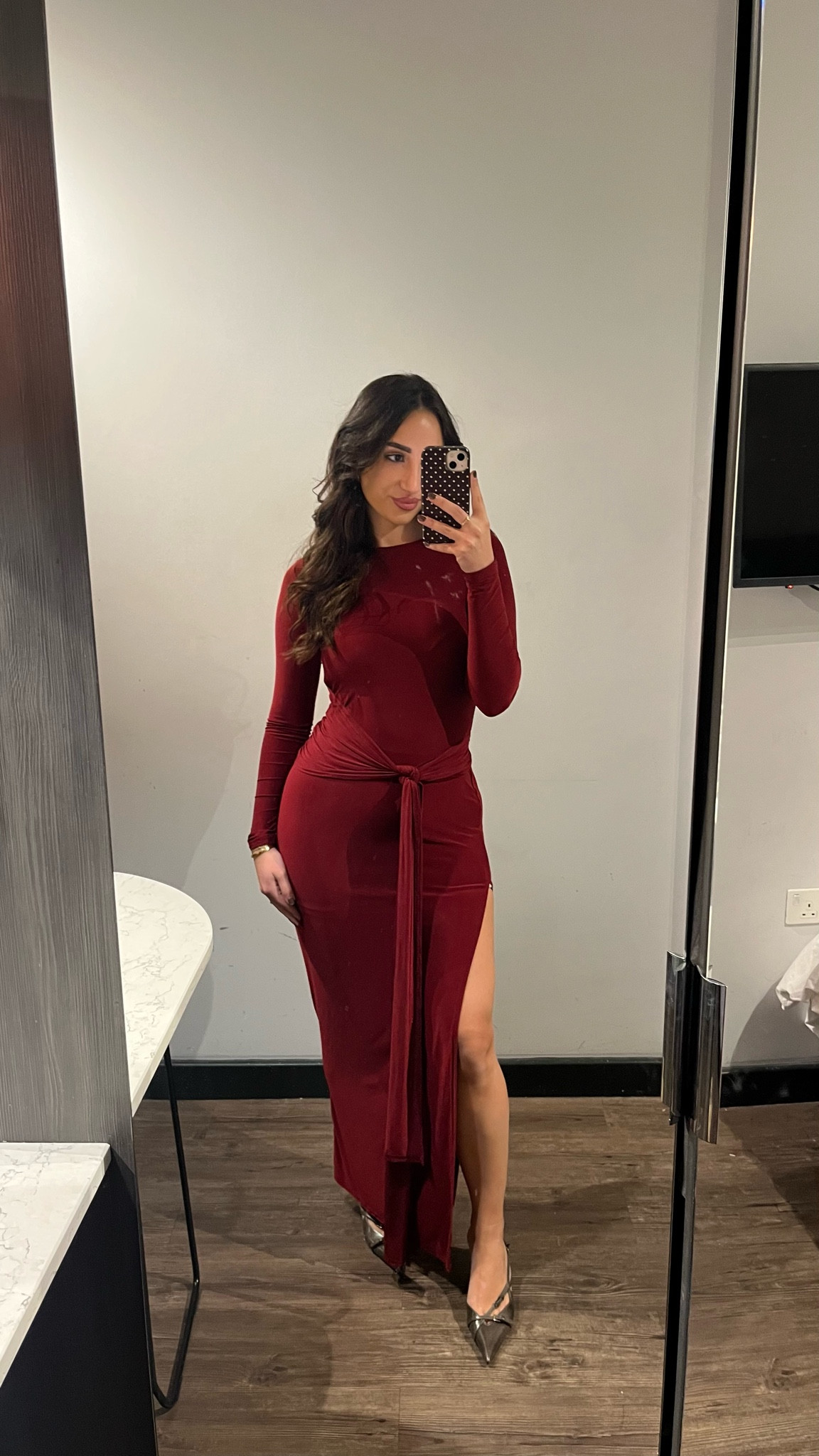Burgundy draped dress ♥️

Christmas dress, festive dress, red dress, long dress, party wear, Christmas party, ego. 

#LTKpartywear #LTKstyletip #LTKuk