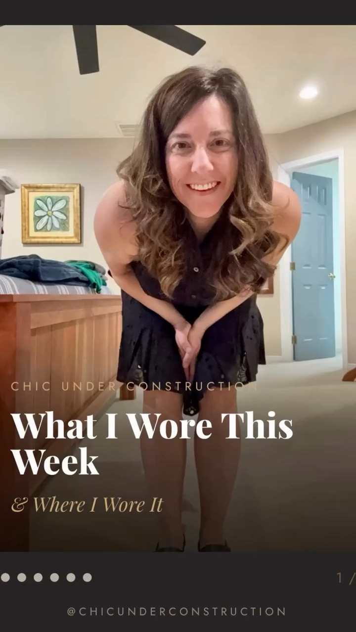 She showed up every single day this week — and she dressed the part. 💅
Good Friday service, full work weeks, new member training, kids’ golf practice (times a million), a dinner out, and a Casual Friday that was anything but basic. Spring floral season is HERE and I am meeting it head on.
Swipe through to see every look — because when the outfits are this good, you share all of them. 🌸
Drop a 🌺 if spring dresses are basically your entire personality right now.
chic under construction | what i wore this week | working mom style | spring outfits | outfit inspo | budget fashion | mom style | spring dresses | chic on a budget | own it | ltk find | ltk spring | ltk style tip |  #fyp #affordablefashion #reallife #spring #floral

#LTKstorytime #LTKSaleAlert #LTKOver40