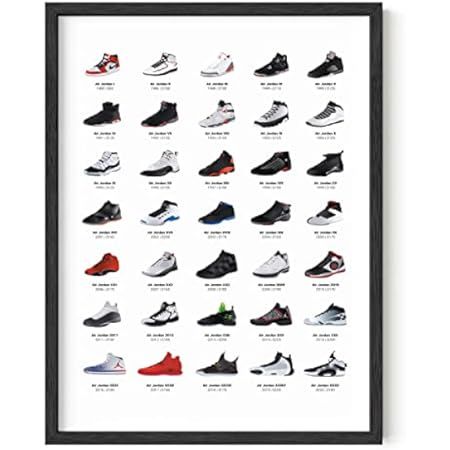 Hypebeast Custom Sneaker Poster – (12x16 Inch) Unframed – AJ Wall art, Hypebeast Room Decor, ... | Amazon (US)