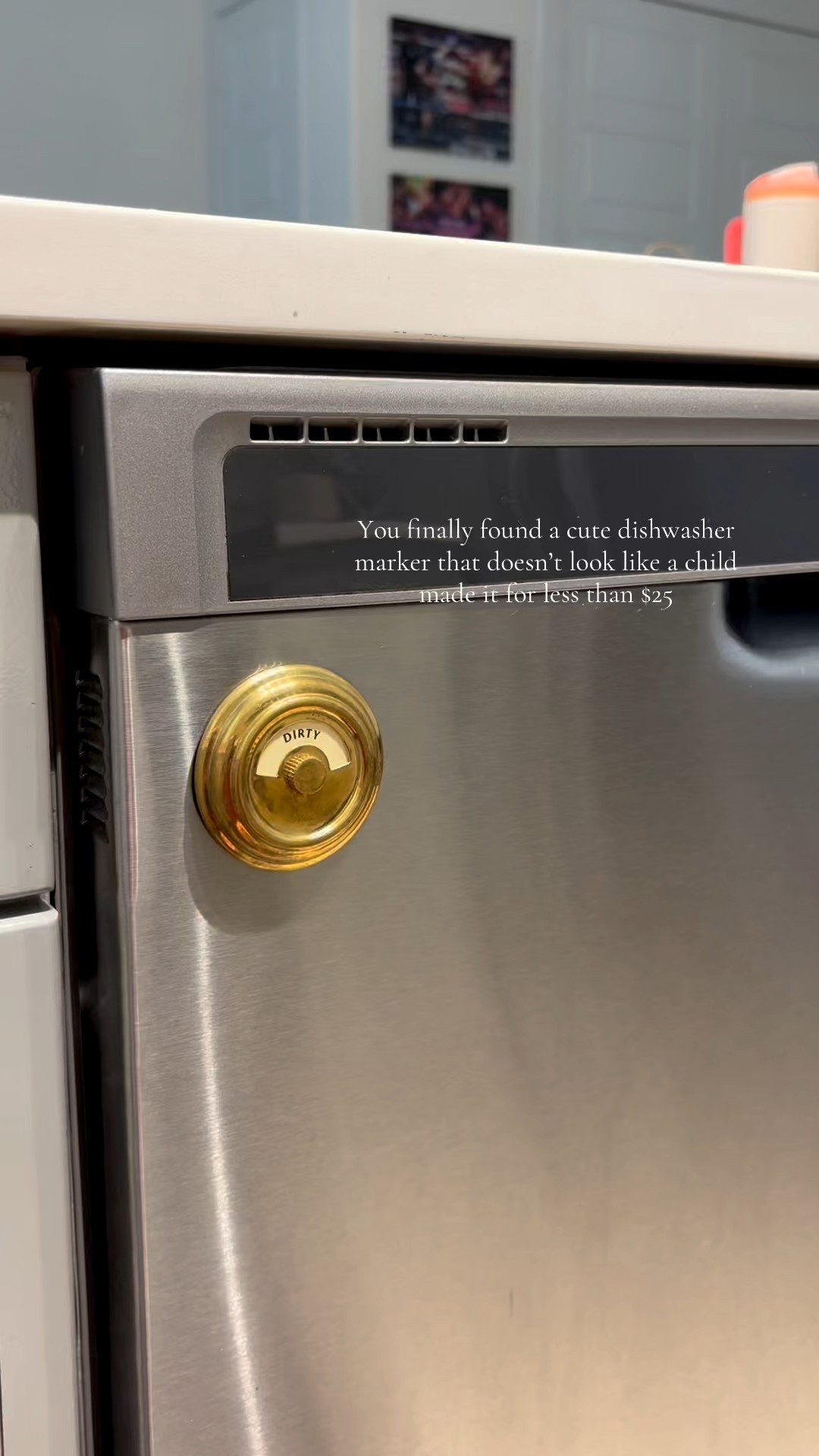 I’ve been on the hunt for a cute dishwasher marker for FOREVER & when I came across this one it was out of stock! I waited for months and she finally is back in stock! Of course I had to grab mine and you obviously need this too, before she’s gone again! Happy Shopping💌