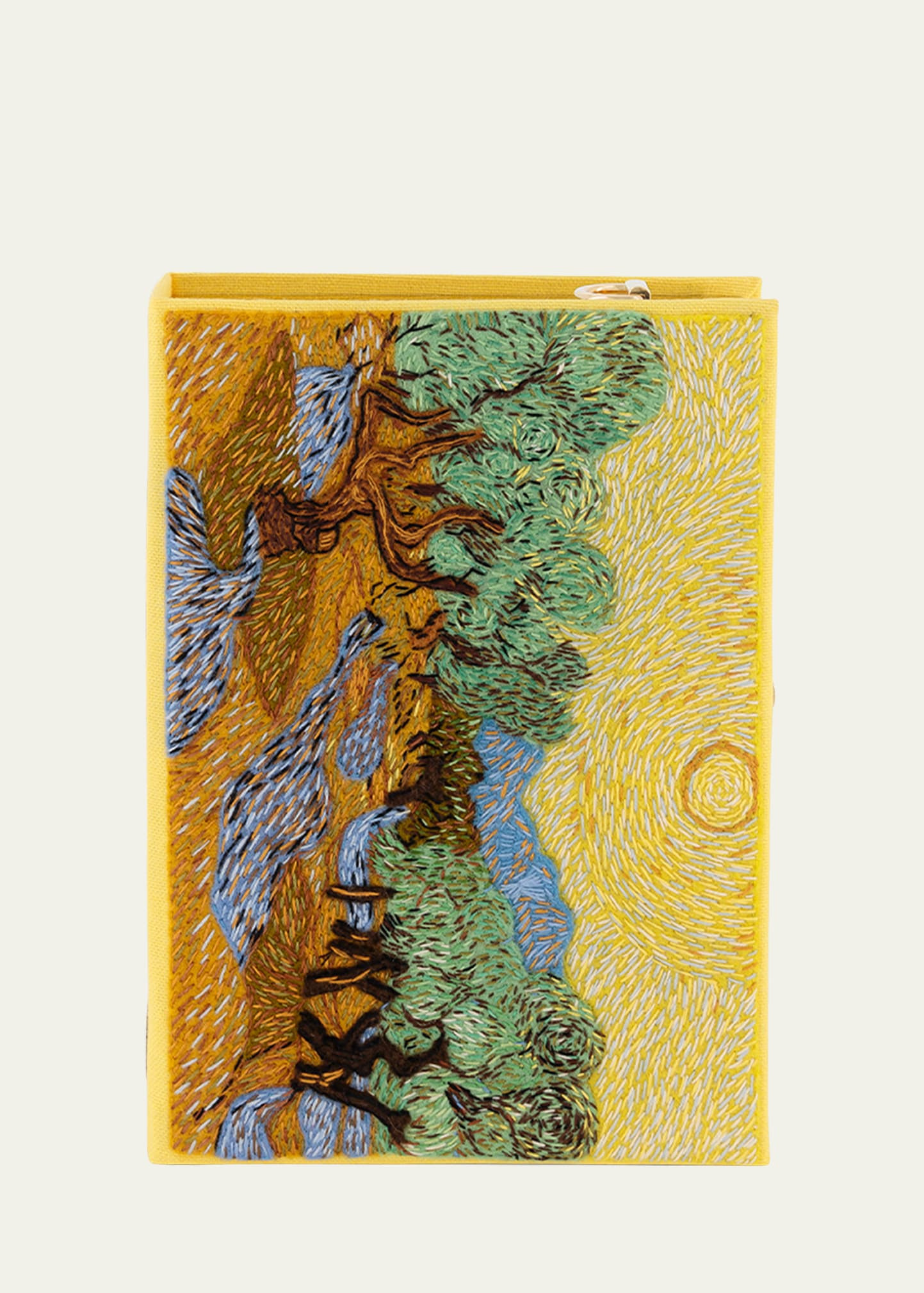 Van Gogh's Olive Trees Book Clutch Bag | Bergdorf Goodman
