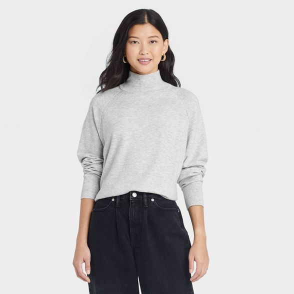 Women's Lightweight Turtleneck Pullover Sweater - A New Day™ | Target