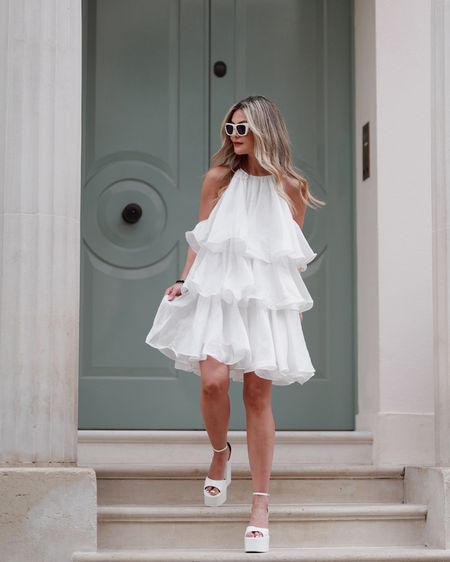 The perfect spring/summer dress! Great for any upcoming occasions, whether you’re going to a brunch with friends or a garden party. 

#LTKstyletip #LTKsummer #LTKeurope