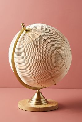 Rattan Globe Decorative Object | Anthropologie (US)