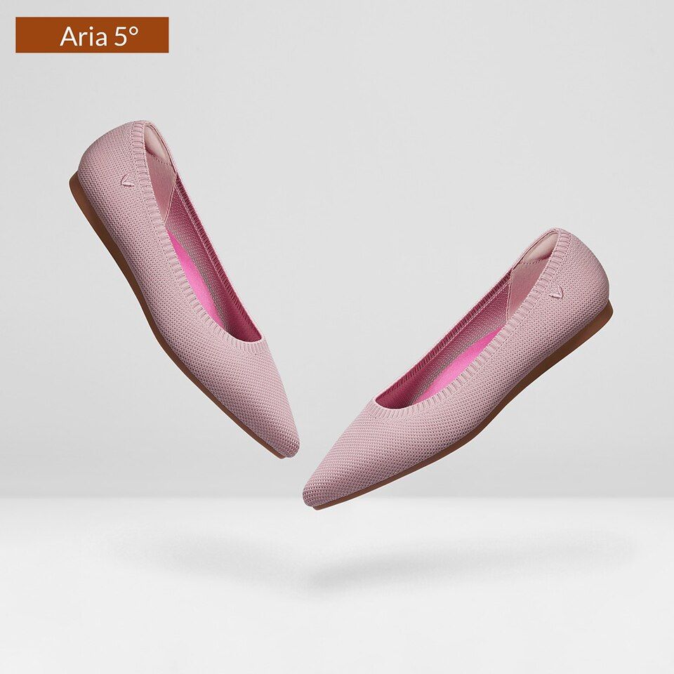 NEW
    
    Pointed-Toe Ballet Flats (Aria 5°) | VIVAIA