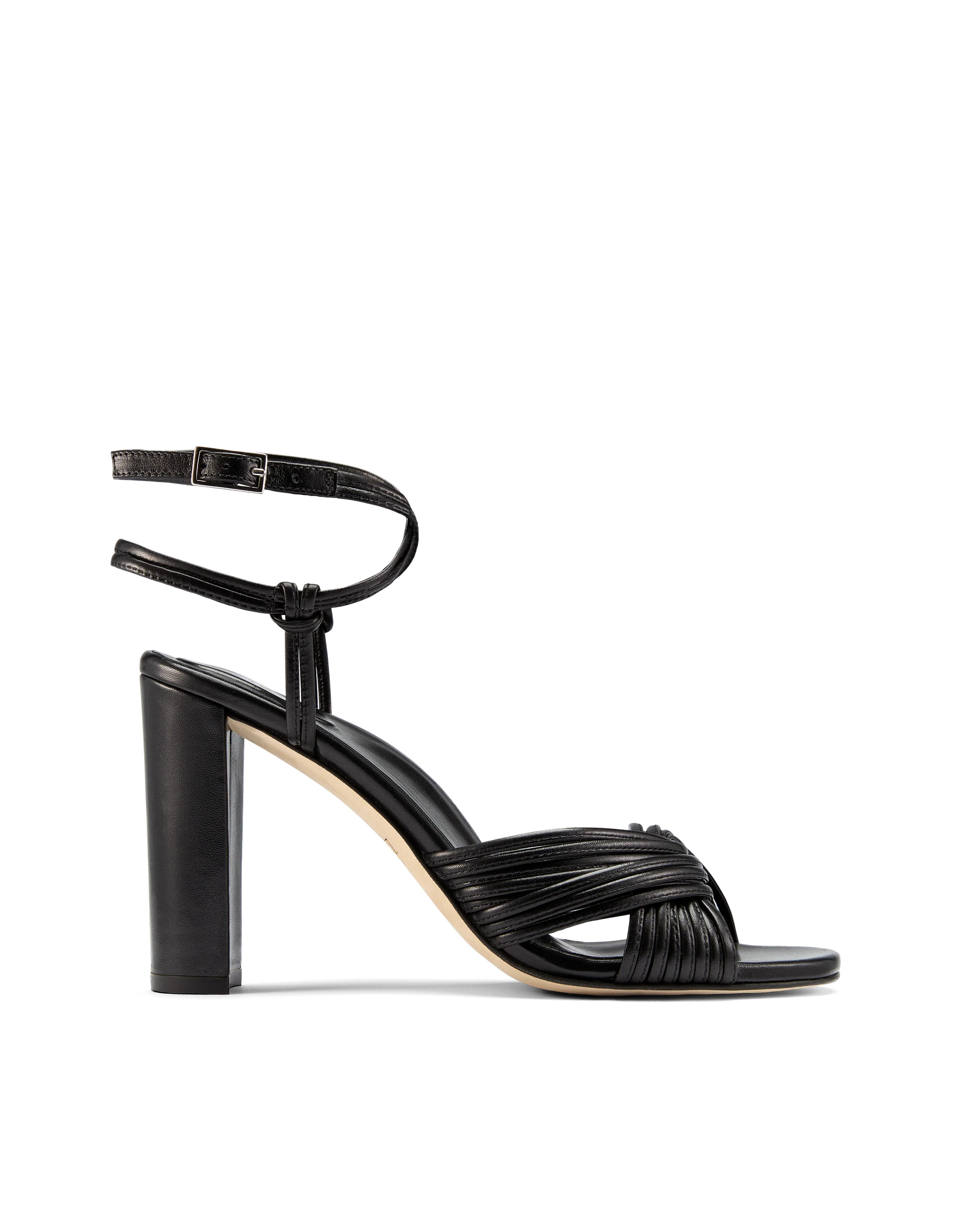 Aurelia: Black Capretto | Inez Shoes, LLC