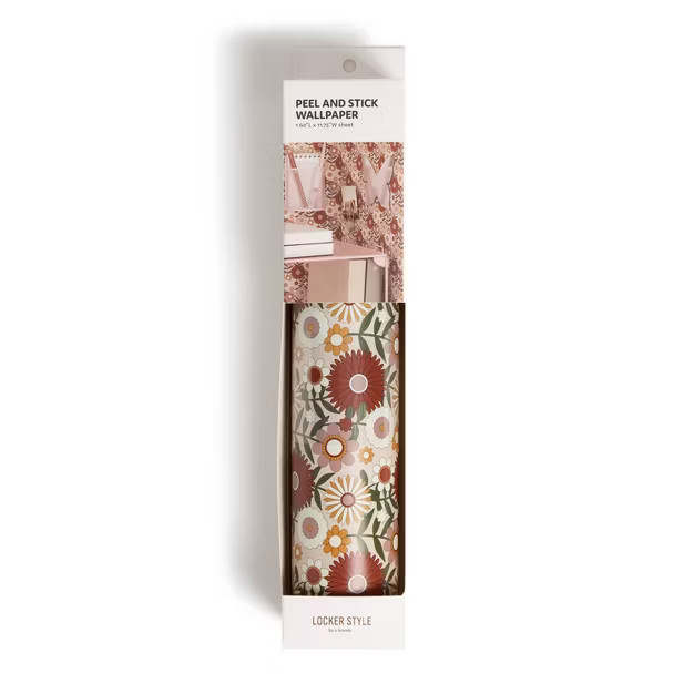 Locker Wallpaper Retro Remix Florals - U Brands | Target