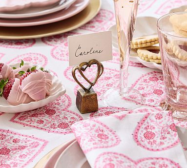 Interlocking Hearts Place Card Holders - Set of 4 | Pottery Barn (US)