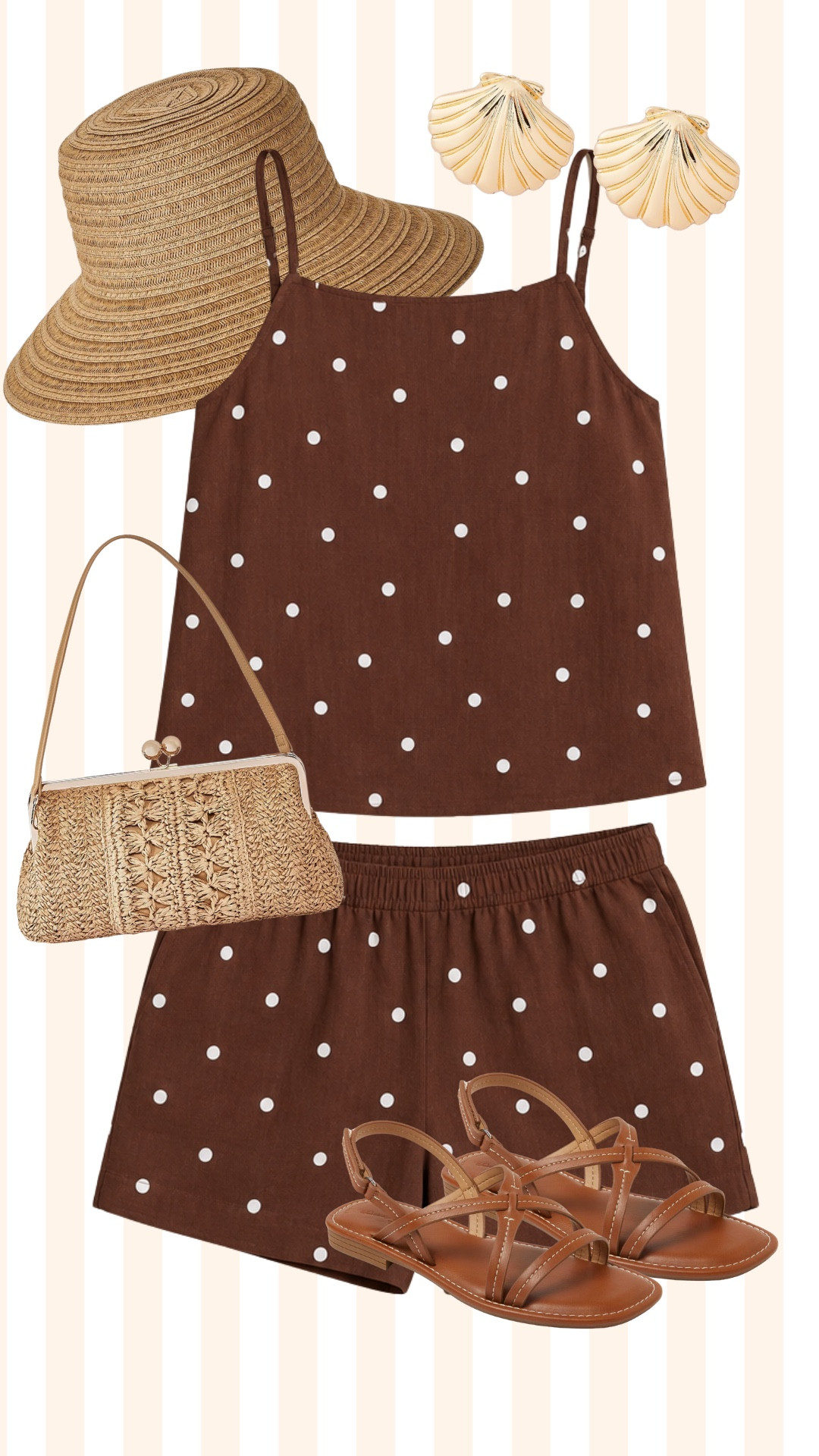 In love with this brown polka dot set from Target! I love the elastic waist shorts. I wear a 3x in both!

#LTKPlusSize #LTKPetite #LTKMidsize