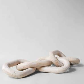 Pale Wood Chain, Large Link | Bloomist