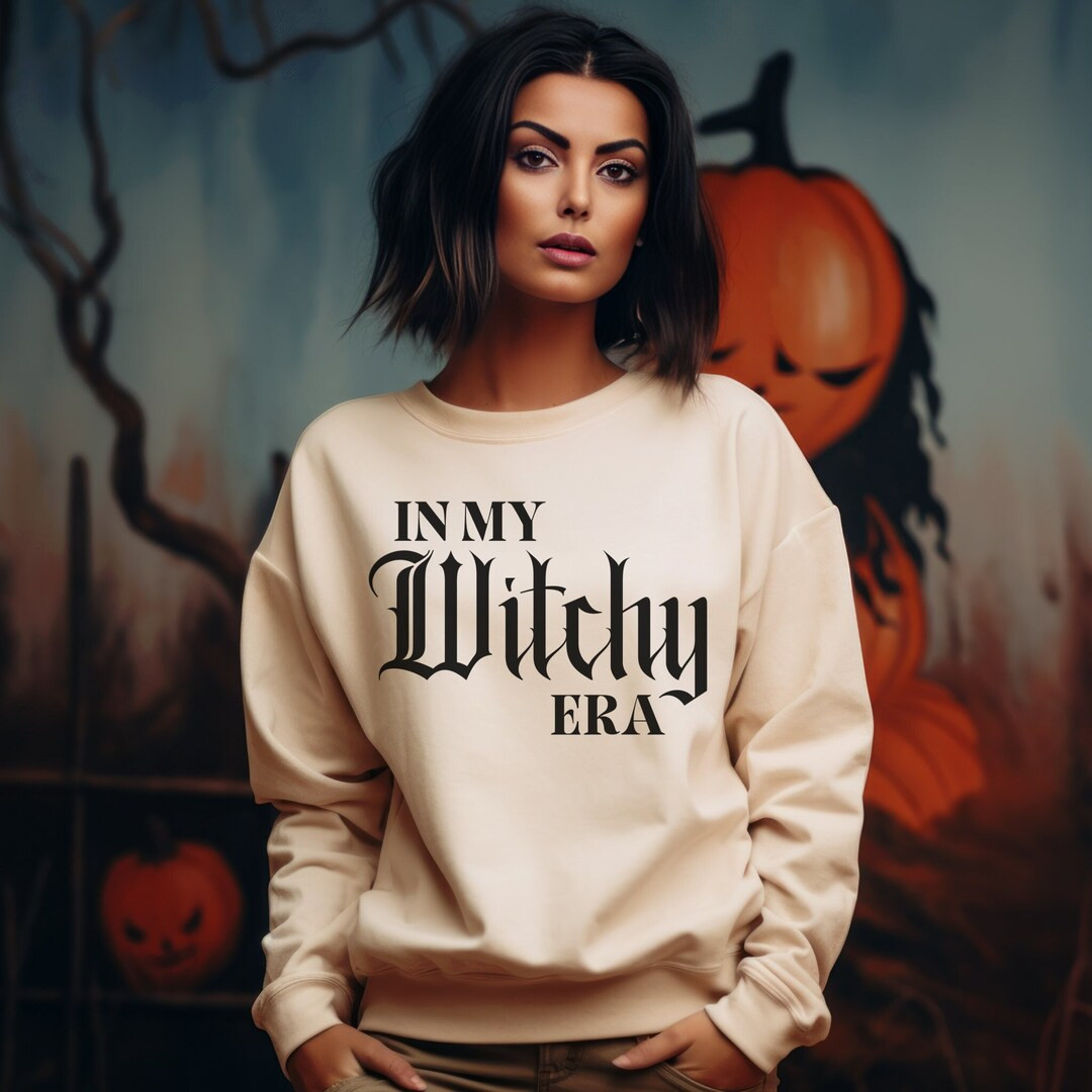 In My Witchy Era Sweatshirt, Halloween Sweatshirt, Witch Shirt, Spooky Season, Fall Sweatshirt, W... | Etsy (US)