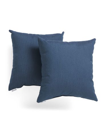 Made In Usa 18x18 2pk Indoor Outdoor Pillows | TJ Maxx