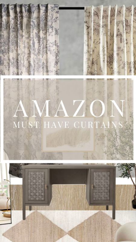 Amazon must have curtains 100% cotton and so stunning!

#amazonhome #amazonfinds

#LTKunder50 #LTKFind #LTKhome