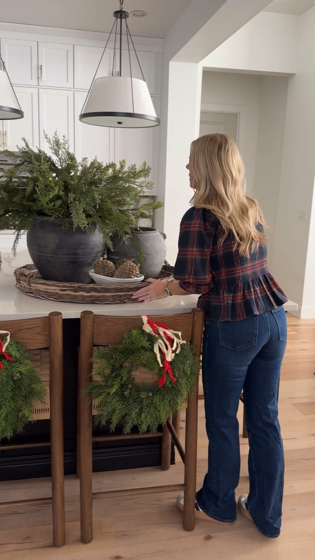 Christmas kitchen decor 

#LTKFindsUnder100 #LTKHoliday #LTKHome