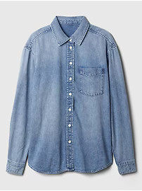 Poplin Big Shirt | Gap Factory | Gap Factory