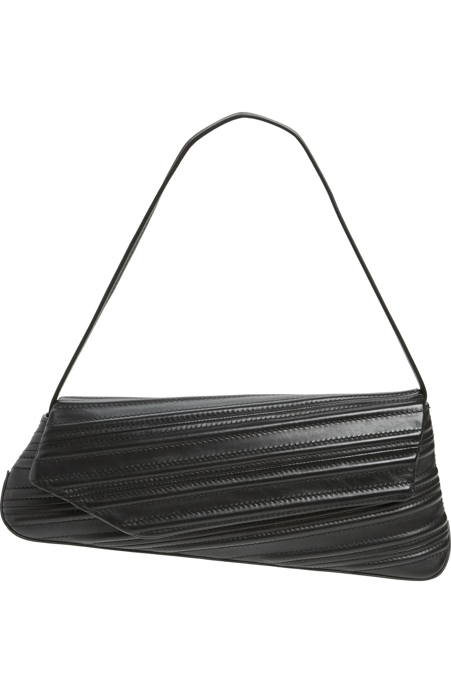 Textured Leather Shoulder Bag | Nordstrom