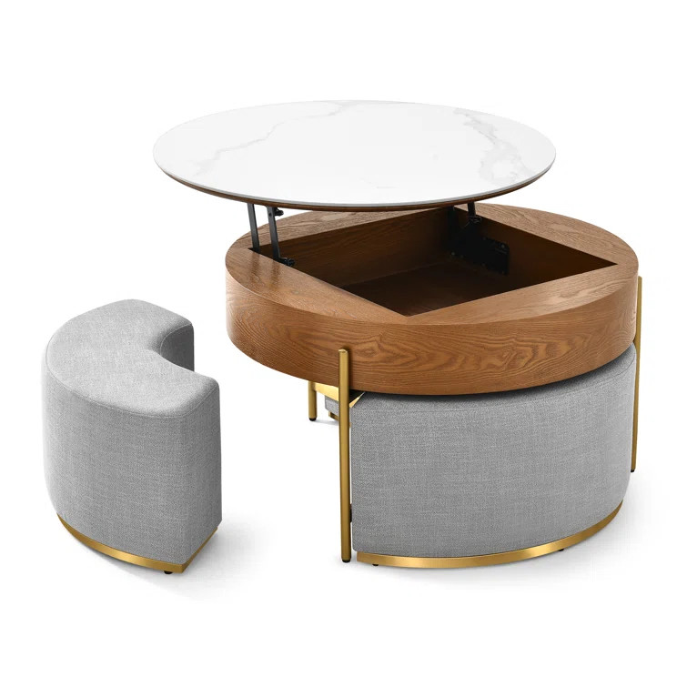 Lift Top Extendable Frame Coffee Table with Storage | Wayfair North America