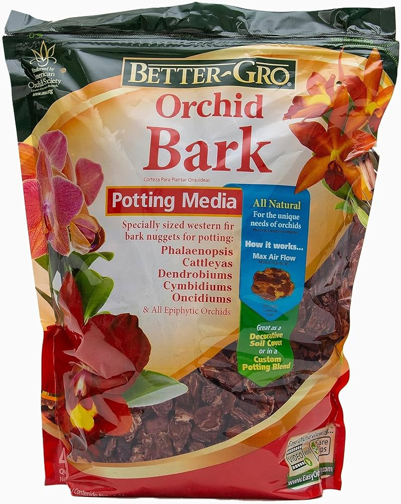 Better-Gro Orchid Bark - Premium Grade Orchid Potting Medium for Potting, Repotting, Root Develop... | Amazon (US)