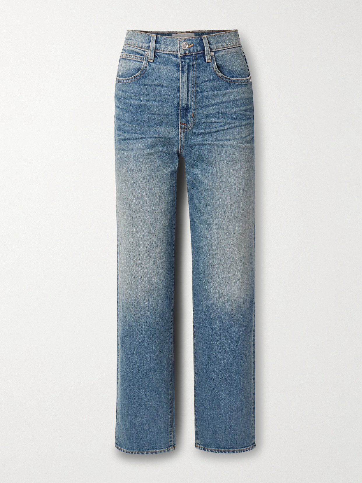SLVRLAKE - London High-rise Straight-leg Jeans - Blue | NET-A-PORTER (US)