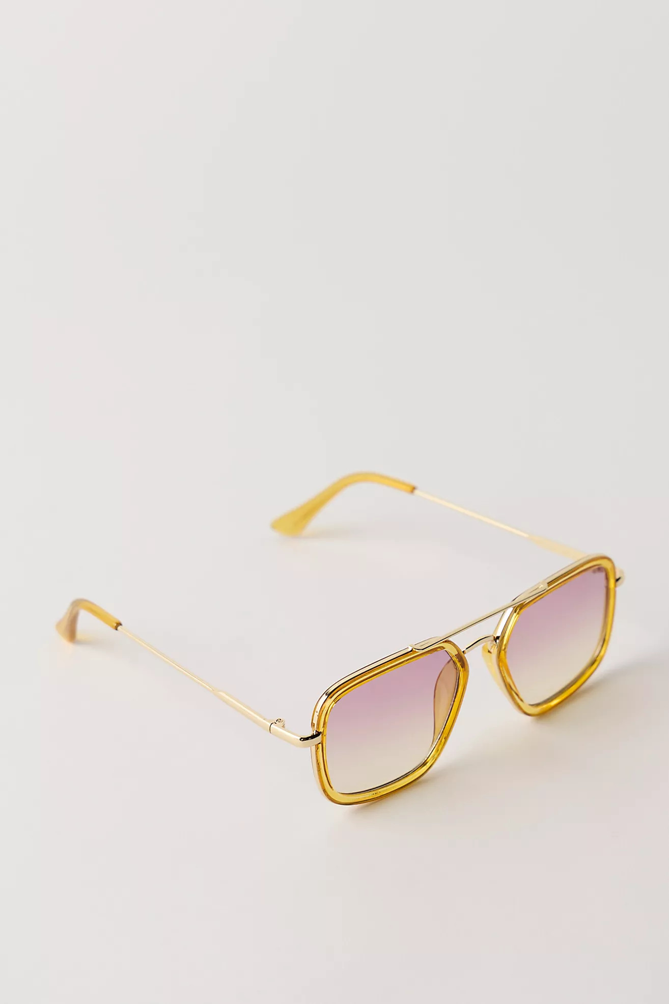 Luna Classic Aviator Sunglasses | Free People (Global - UK&FR Excluded)