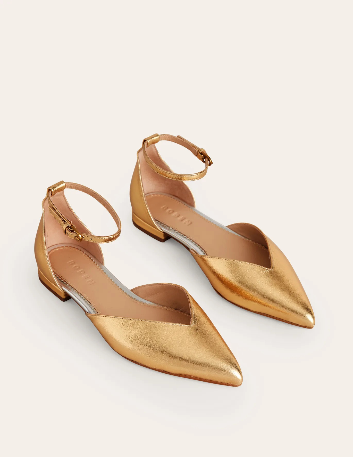 Ankle Strap Point Flats | Boden (US)