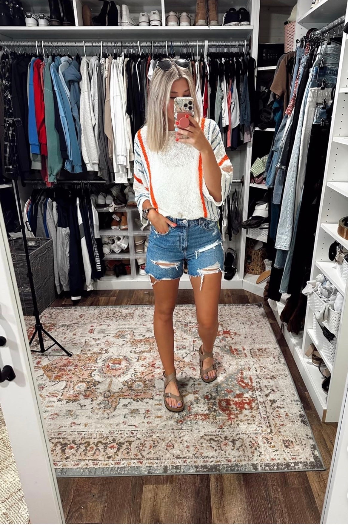 These Jean shorts are the perfect length!

#LTKgrwm #LTKdayinmylife #LTKmomlife