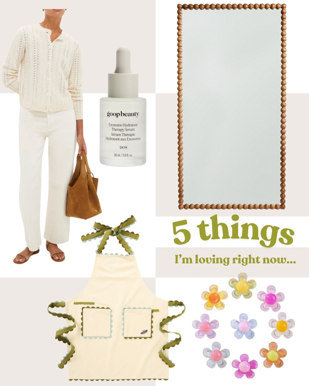 5 things I’m loving right now! 

#LTKFindsUnder100 #LTKHome #LTKBeauty