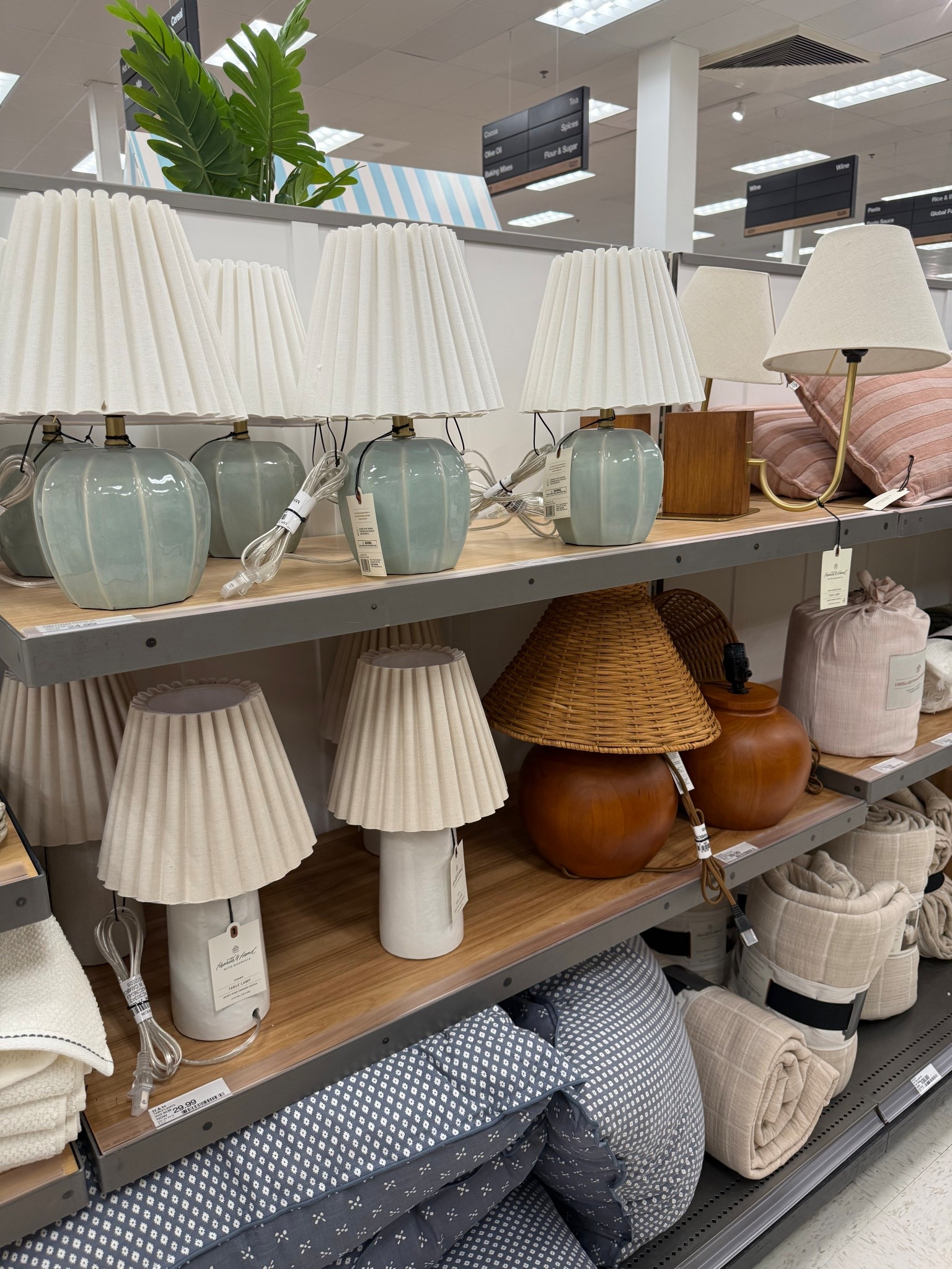 Hearth & Hand lamps! Loving the blue…perfect for a kitchen counter! Some have  lowered price! 

#LTKSeasonal #LTKHome #LTKSaleAlert