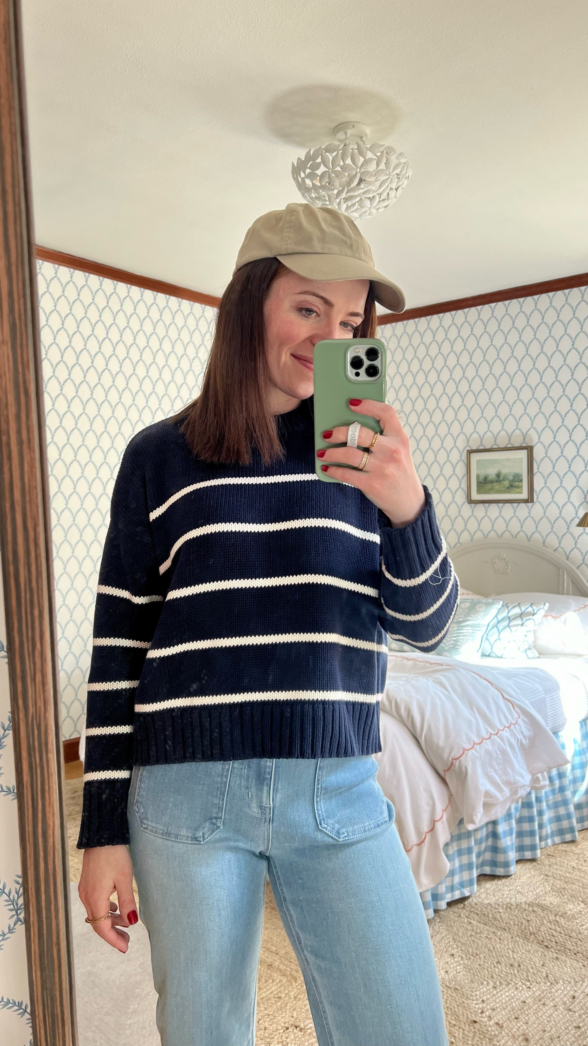 Summer weekend capsule wardrobe! I love these high quality affordable pieces from @onequince. This organic cotton eyelet dress is SO comfy and yet can dress up for dinner or wine tasting. This red swingy linen dress is great for a hot day running around with the kids. And I've been wearing this navy organic cotton stripey sweater all I can. It's chunky and soft like a sweatshirt but so much more stylish. I paired it with these high waisted patch pocket jeans which are so flattering and fun! I think I need them in black too for work... they are a great price! Quince's products are luxury quality with sustainable values at amazing prices because they skip the brand name markups. And my code gets you 10% off your first order! INFG-25SUZANNAHSTANLEY10
#quincepartner

#LTKSeasonal #LTKFindsUnder50