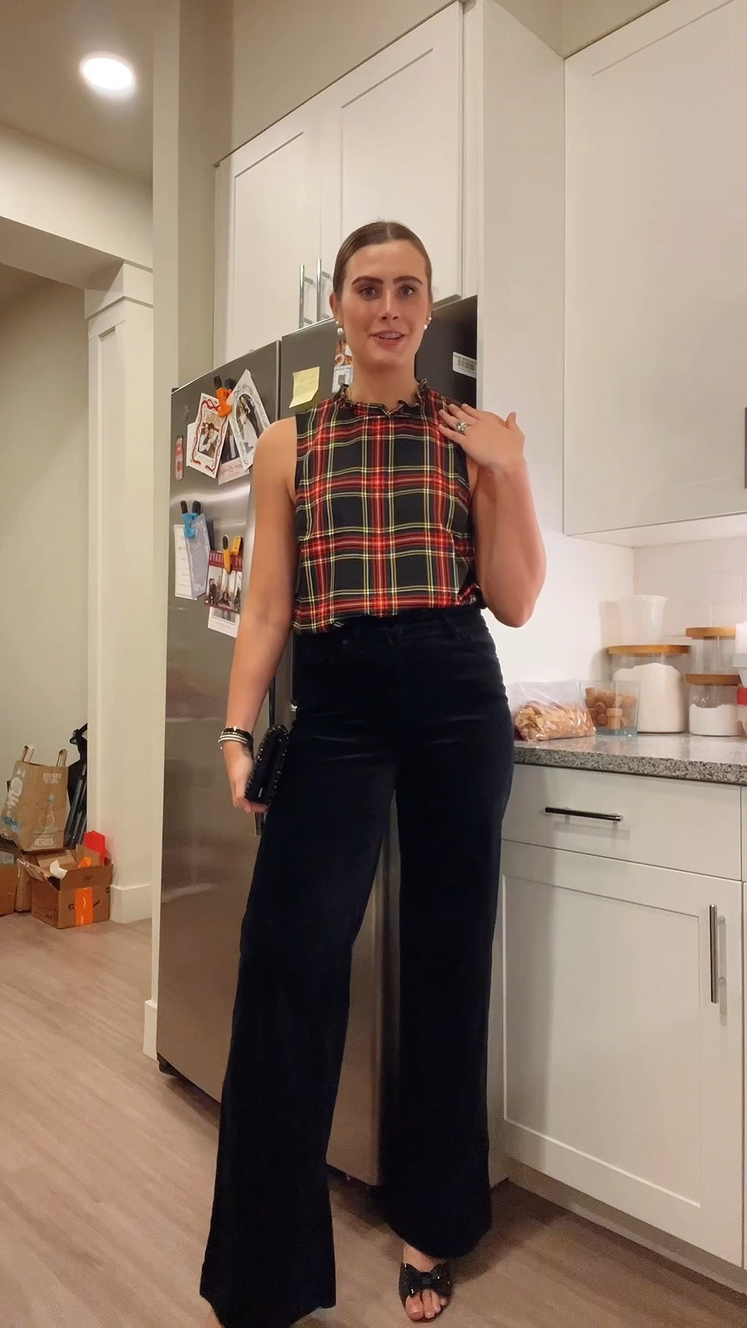 Ending the holiday season in plaid ❤️🎄 Snagged this top from J.Crew Factory—and PSA: plaid is on major sale right now, making it the perfect time to grab a classic you’ll wear every winter!

#LTKFindsUnder50 #LTKSaleAlert #LTKootd