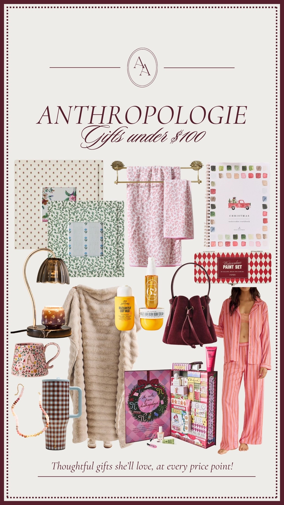 Anthropologie’s gift shop has officially launched for this year with so many gifts under $25, under $50, and under $100! Linking a bunch here if you’re shopping early for stocking stuffers, teacher gifts, or affordable gifts for her!