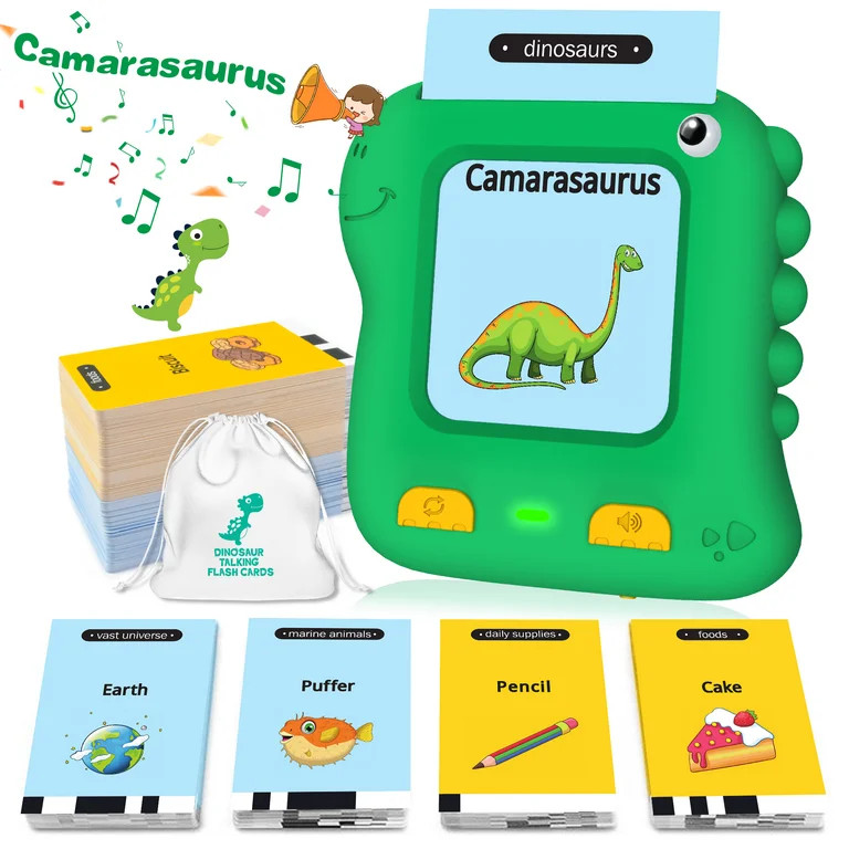 Adofi Talking Flash Cards Learning Toys for 2 3 4 5 6 Years Old Boys Girls - Educational Toddlers... | Walmart (US)