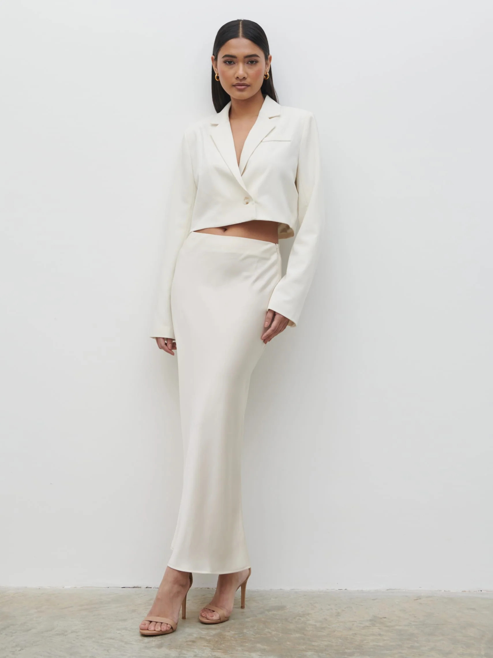 Breya Satin Midaxi Skirt | Pretty Lavish (UK)