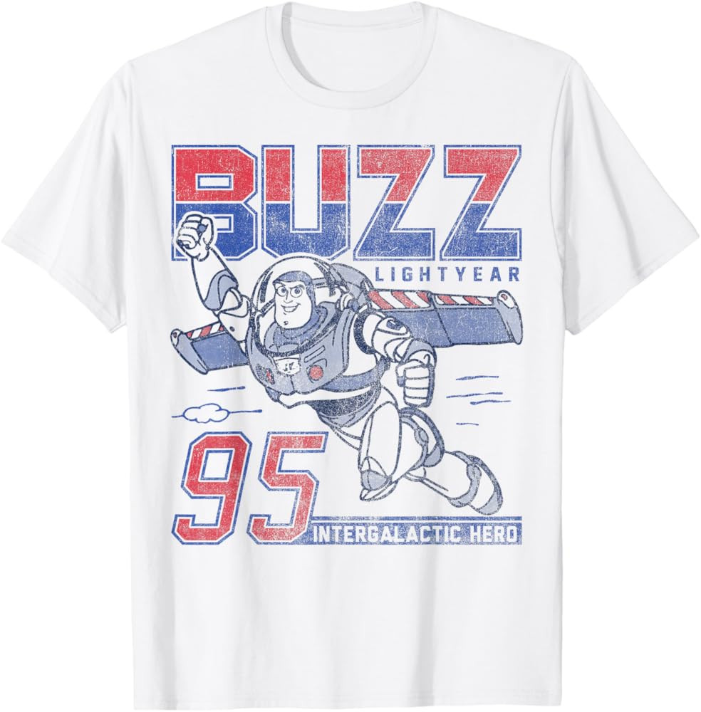 Disney Pixar Toy Story Buzz Lightyear Intergalactic Hero T-Shirt | Amazon (US)