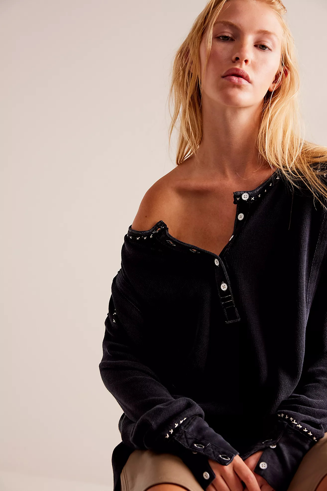 We The Free Taylor Henley | Free People (Global - UK&FR Excluded)