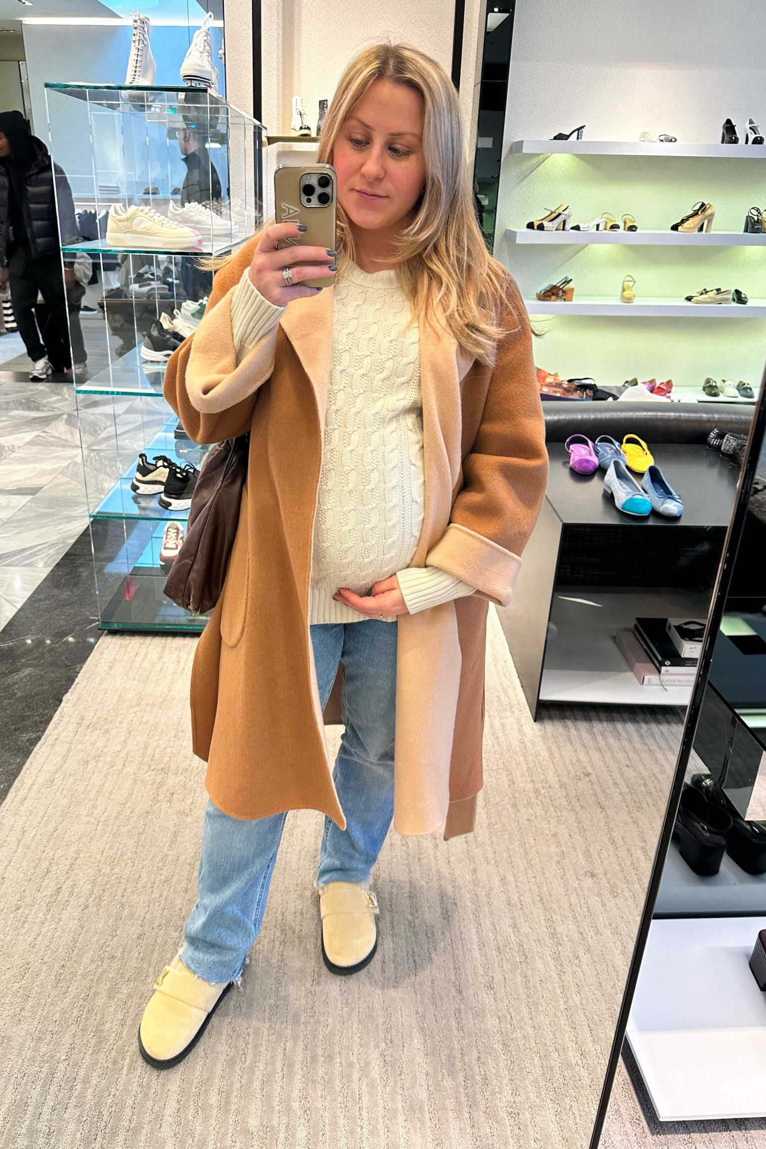 Chunky knit & cozy mules outfit of the day 

#LTKfindsunder50 #LTKbump #LTKstyletip