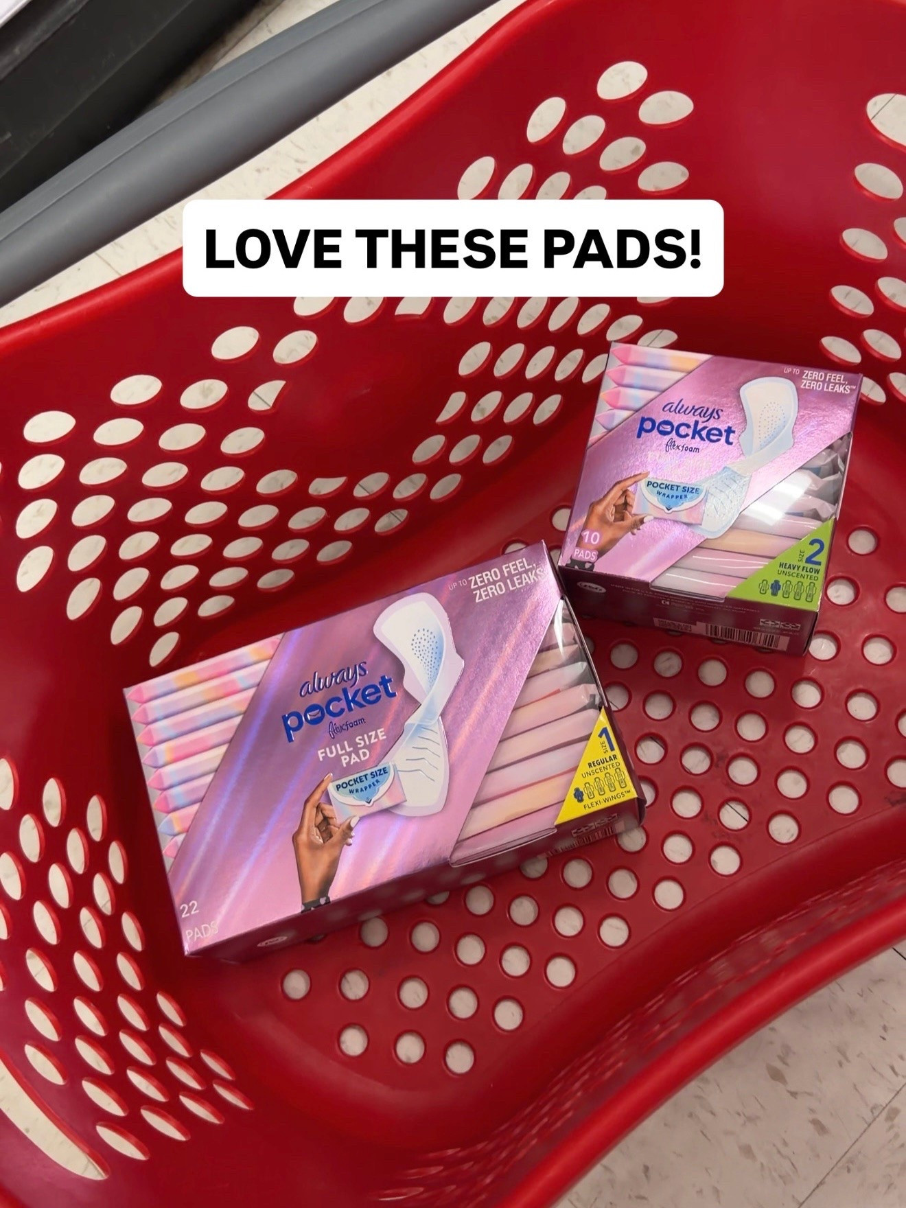 #Always_ad Full-size protection in a tiny, discreet pad! This is Always Pocket FlexFoam. Up to zero leaks, zero bunching, super absorbent, breathable and sooo comfortable. I love these pads! Shop @always_brand at @Target.

#ad #TargetPartner #Always_Partner #AlwaysInMyPocket

@shop.ltk #liketkit