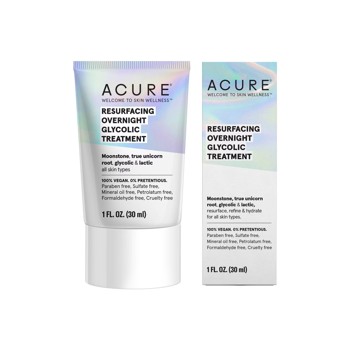 Acure Resurfacing Overnight Glycolic Treatment - 1 fl oz | Target