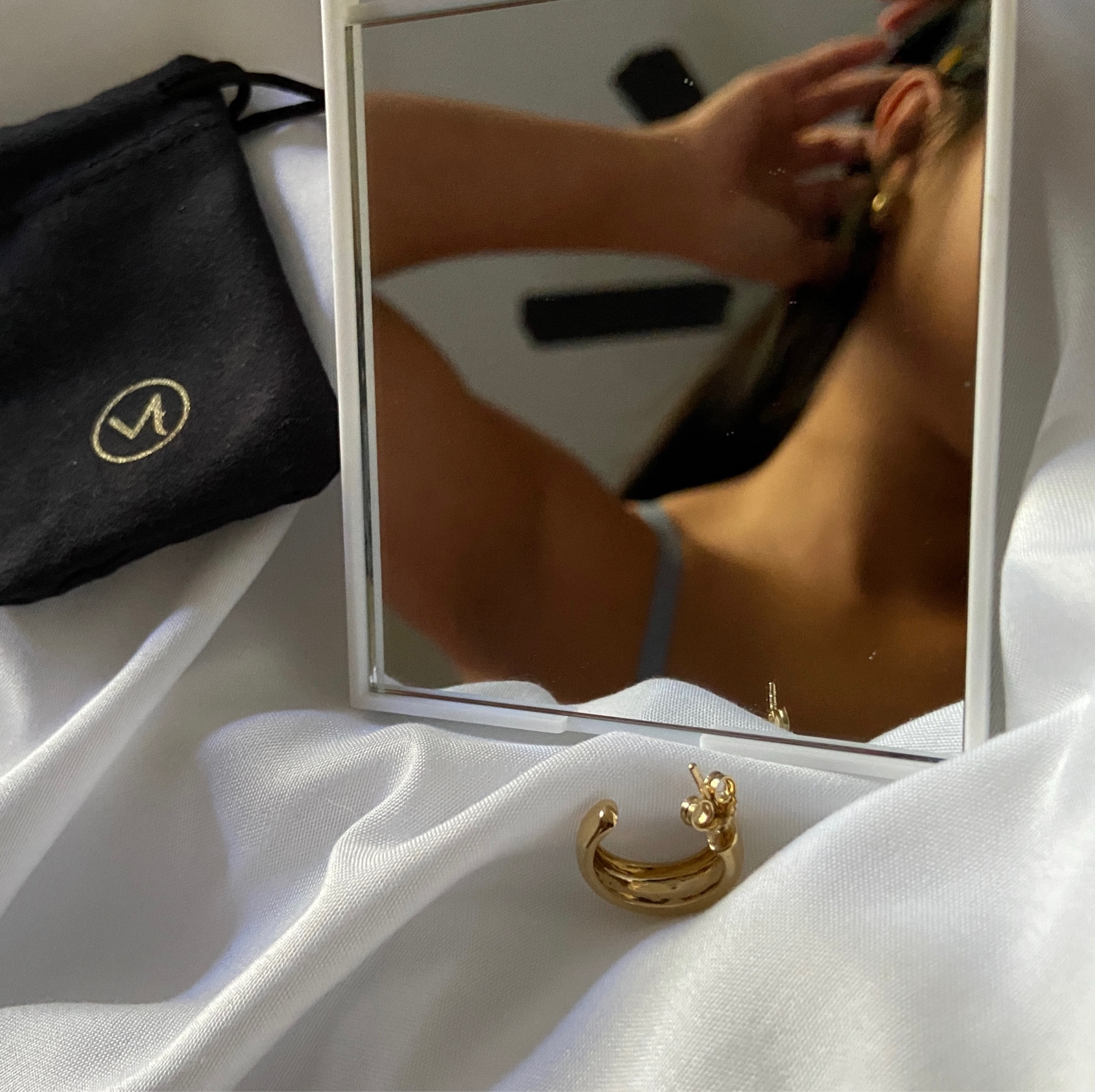 Everyone needs a staple gold pair of earrings. Mine are the Dôme Hoops from Mejuri. I love how lightweight they are.

#LTKHoliday #LTKGiftGuide #LTKCyberWeek