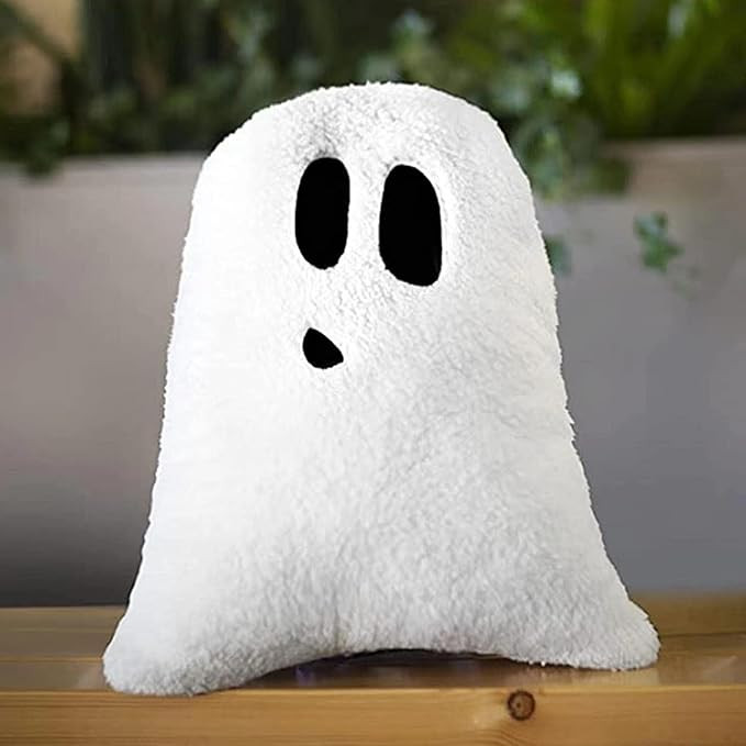 Halloween Pillows, Ghost Pillow, Fall Decorative Pillow Indoors, Halloween Decorative Throw Pillo... | Amazon (US)