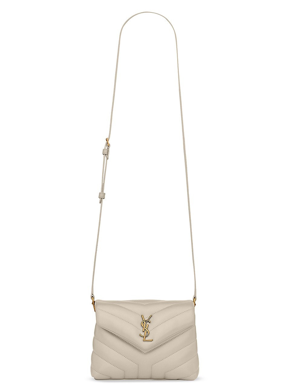 Women's Mini Loulou Matelassé Leather Shoulder Bag - Crema Soft | Saks Fifth Avenue